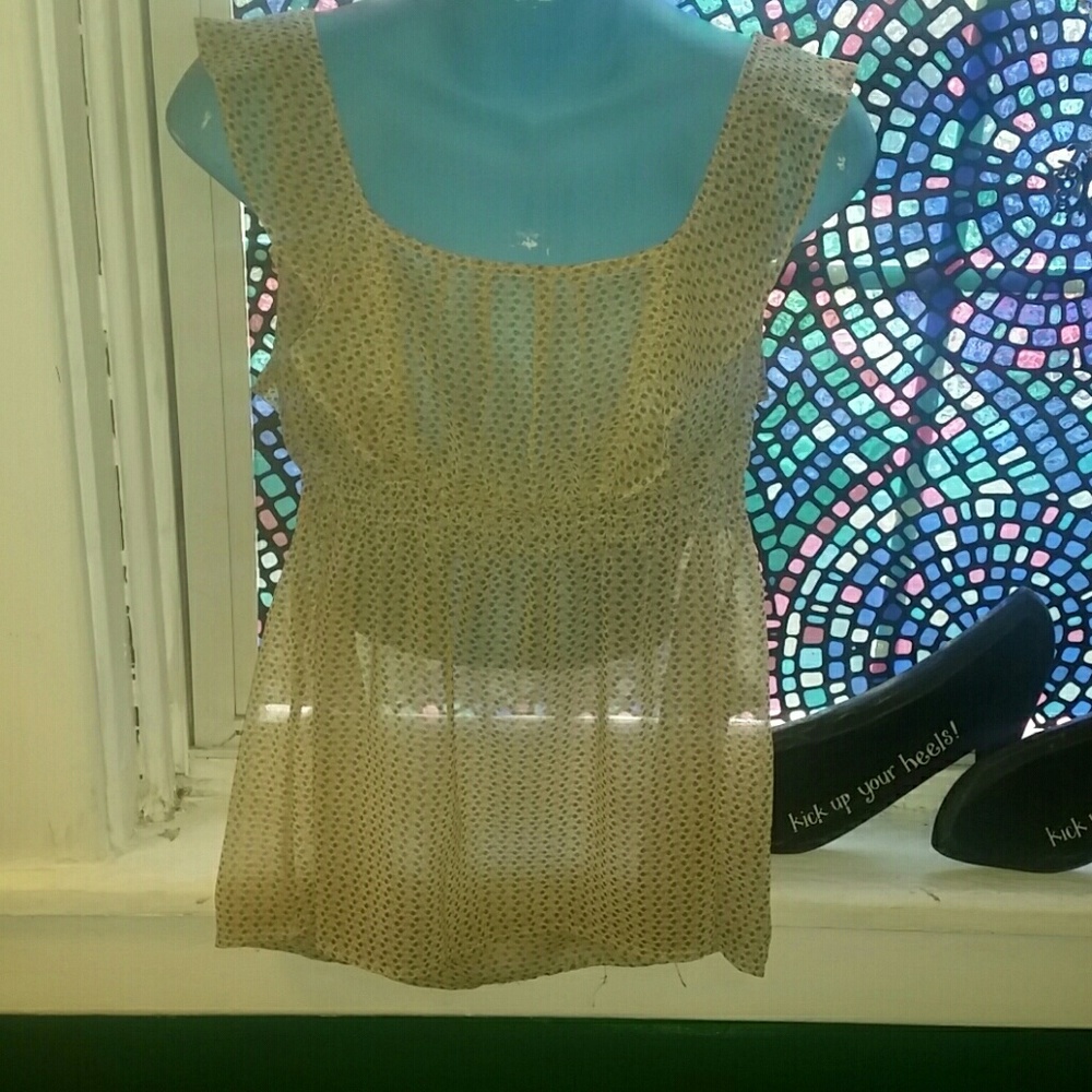 Zara TRF collection babydoll top